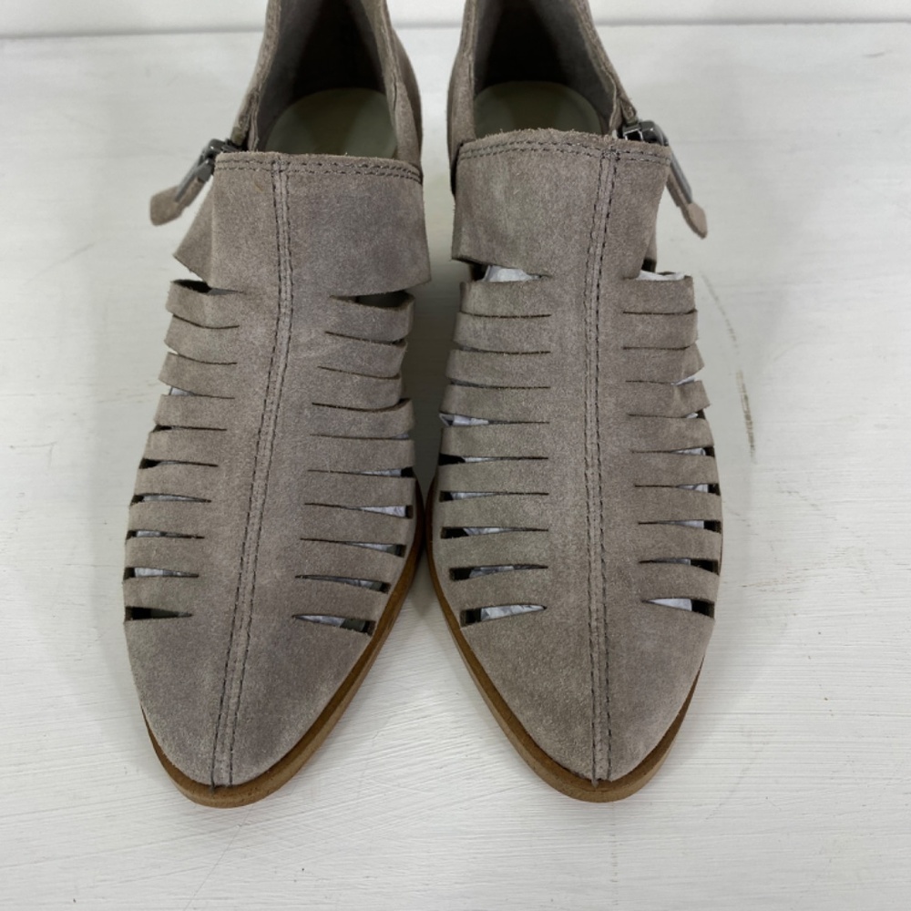 1. State Suede Ankle Bootie Gray Sz. 5.5 - Picture 8 of 16
